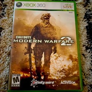 Call of duty modern warfare 2 Xbox 360 game